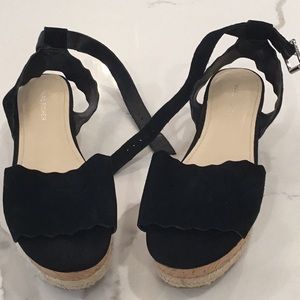 Marc Fisher Suede wedge sandals